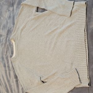 Men's Grey Crew Neck Sweater Size L